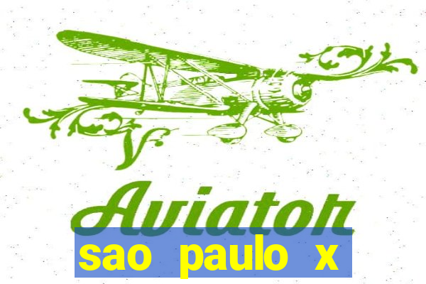 sao paulo x palmeiras palpites